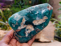 Polished On One Side Mtorolite Plates x 3 From Mutorashanga, Zimbabwe
