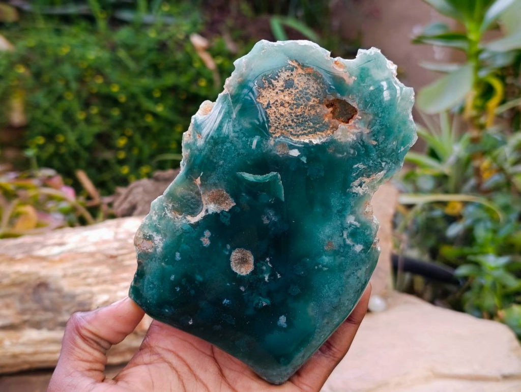 Polished On One Side Mtorolite Plates x 3 From Mutorashanga, Zimbabwe - Toprock Gemstones and Minerals 