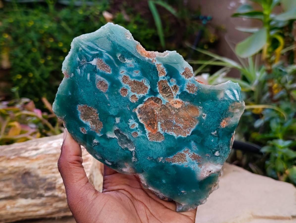 Polished On One Side Mtorolite Plates x 3 From Mutorashanga, Zimbabwe - Toprock Gemstones and Minerals 