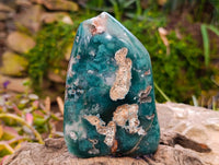 Polished On One Side Mtorolite Plates x 3 From Mutorashanga, Zimbabwe