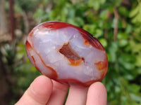 Polished Carnelian Agate Gemstone Galets x 20 From Madagascar