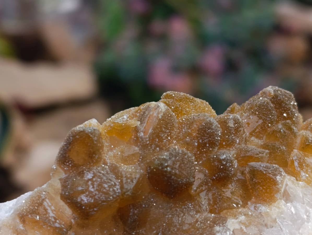 Natural Limonite Quartz Clusters x 4 From Solwezi, Zambia - Toprock Gemstones and Minerals 