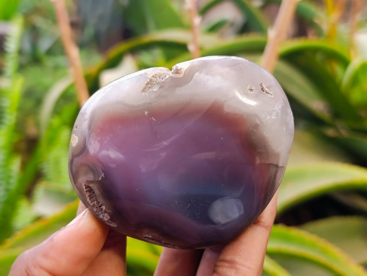 Polished Red Sashe River Agate Nodules x 6 From Sashe River, Zimbabwe - Toprock Gemstones and Minerals 