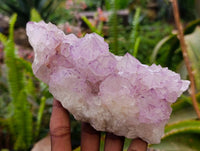 Natural Sunburst Spirit Amethyst Quartz Clusters x 3 From Boekenhouthoek, South Africa