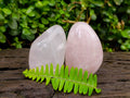 Polished Rose Quartz Standing Free Forms x 6 From Madagascar - Toprock Gemstones and Minerals 