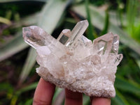 Natural Quartz Crystal Clusters x 12 From Madagascar
