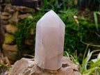 Polished Blue Rose Quartz Points x 3 From Madagascar - Toprock Gemstones and Minerals 