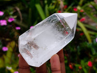 Polished Quartz Crystals x 6 From Madagascar