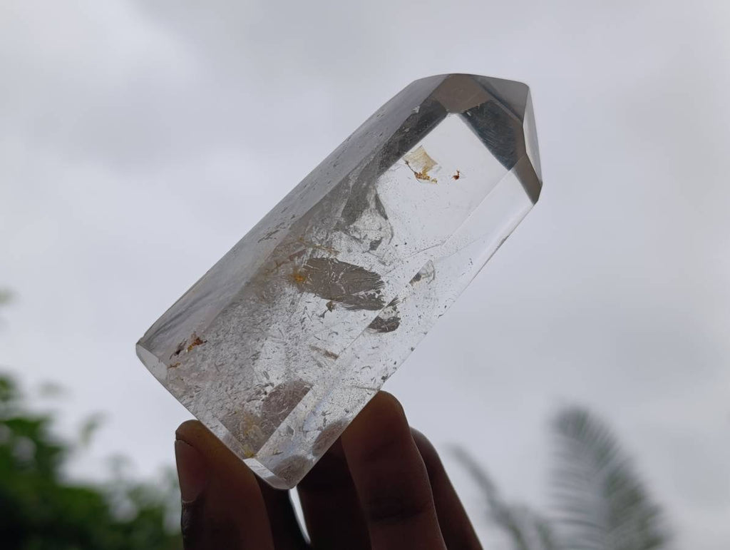 Polished Quartz Crystals x 6 From Madagascar - Toprock Gemstones and Minerals 