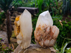 Natural & Polished Quartz Crystals x 3 From Madagascar - Toprock Gemstones and Minerals 