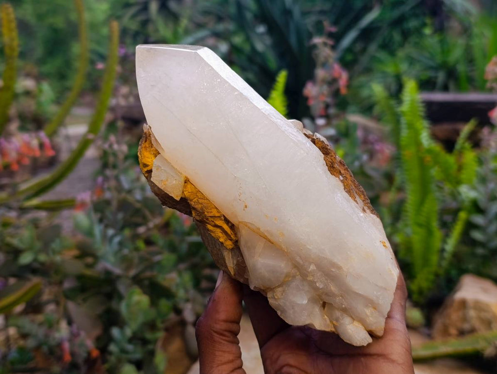 Natural & Polished Quartz Crystals x 3 From Madagascar - Toprock Gemstones and Minerals 