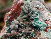 Natural Drusy Coated Malachite On Dolomite Specimens x 3 From Lupoto Mine, Congo