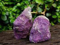 Natural Metallic Purpurite Specimens x 6 From Erongo, Namibia