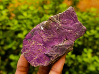 Natural Metallic Purpurite Specimens x 6 From Erongo, Namibia