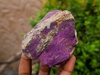 Natural Metallic Purpurite Specimens x 6 From Erongo, Namibia