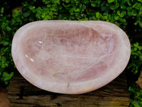 Polished Rose Quartz Bowl x 1 From Ambatondrazaka Madagascar