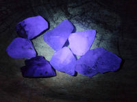 Natural Watermelon Fluorite Cobbed Pieces x 5 Kg Lot From Uis, Namibia
