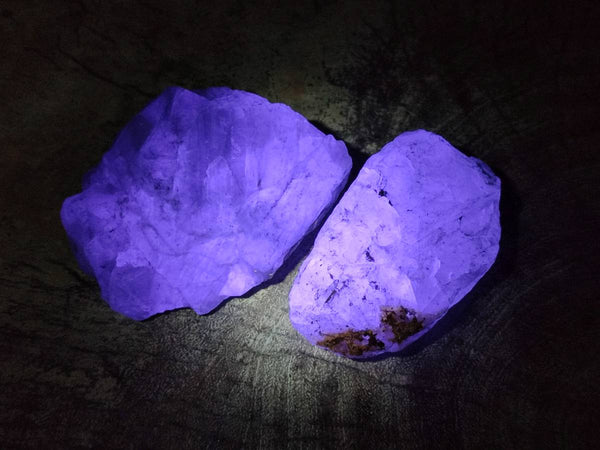 Natural Watermelon Fluorite Cobbed Pieces x 5 Kg Lot From Uis, Namibia