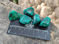 Polished Dioptase Free Forms x 35 From Likasi, Congo