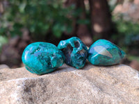 Polished Dioptase Free Forms x 35 From Likasi, Congo