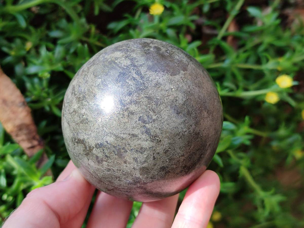 Polished Basalt Pharaoh Stone Sphere x 1 From Iron Duke Mine, Zimbabwe - Toprock Gemstones and Minerals 