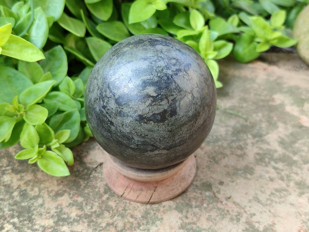 Polished Basalt Pharaoh Stone Sphere x 1 From Iron Duke Mine, Zimbabwe - Toprock Gemstones and Minerals 