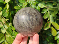 Polished Basalt Pharaoh Stone Sphere x 1 From Iron Duke Mine, Zimbabwe