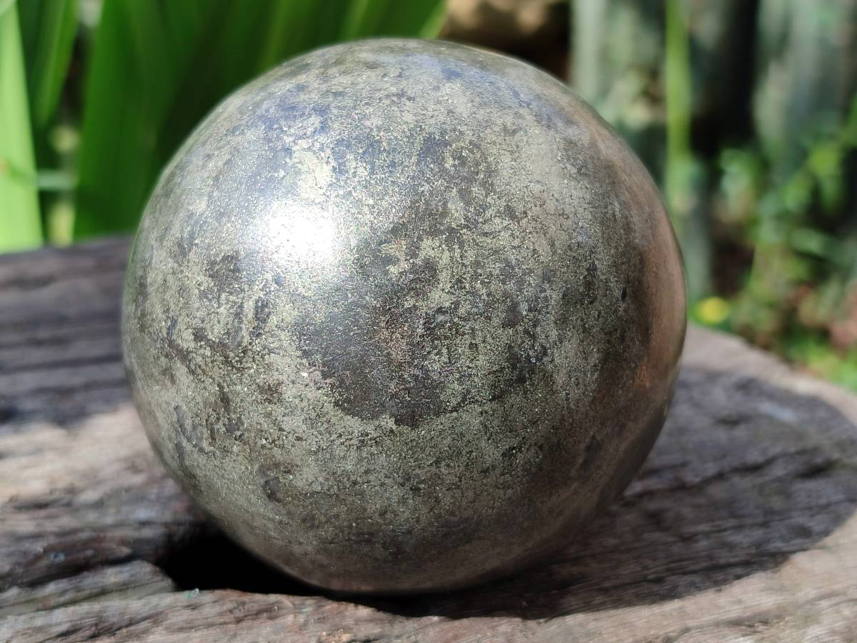 Polished Basalt Pharaoh Stone Sphere x 1 From Iron Duke Mine, Zimbabwe - Toprock Gemstones and Minerals 
