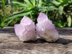 Natural Sunburst Amethyst Spirit Quartz Clusters x 12 From Boekenhouthoek, South Africa - Toprock Gemstones and Minerals 