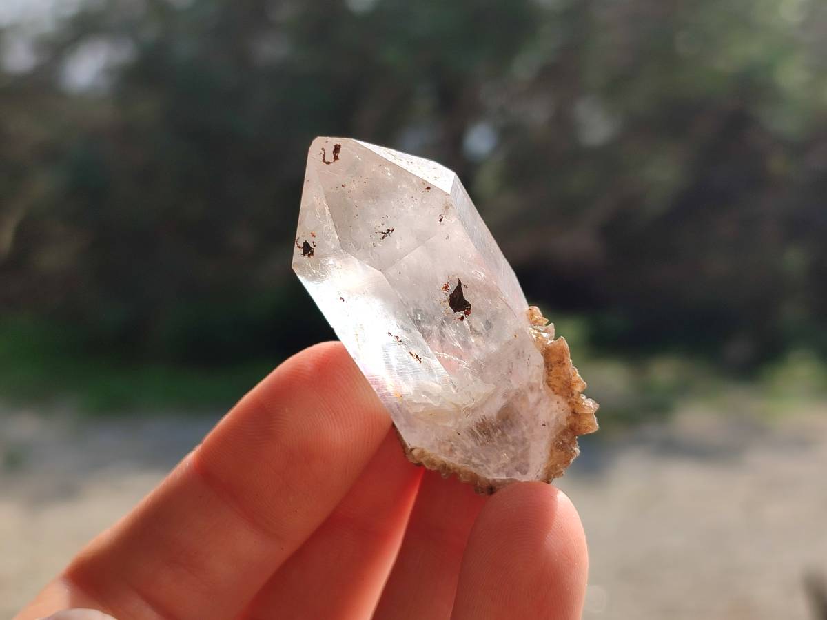 Natural Mix of Smokey, Clear And Amethyst Quartz Crystals x 20 From Brandberg, Namibia - Toprock Gemstones and Minerals 