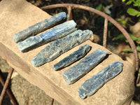 Natural Kyanite Crystals x 2.22 Kg Lot From Karoi, Zimbabwe