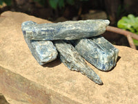 Natural Kyanite Crystals x 2.22 Kg Lot From Karoi, Zimbabwe