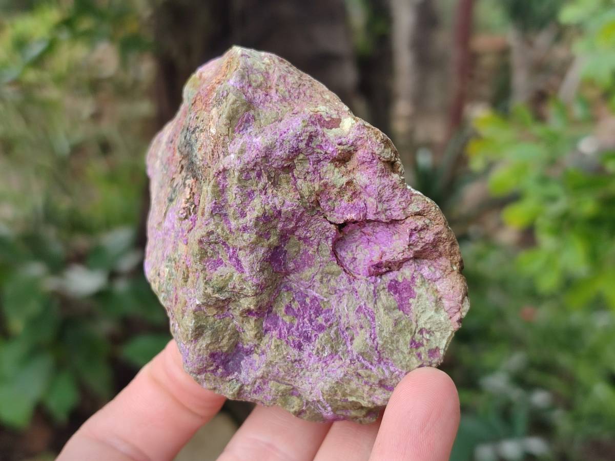 Natural Stichtite Cobbed Specimens x 6 From Barberton, South Africa - Toprock Gemstones and Minerals 