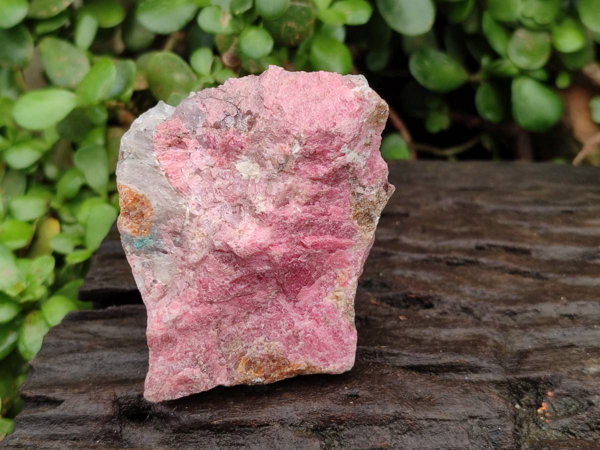 Natural Rhodonite Cobbed Specimens x 4 From Rhusinga, Zimbabwe - Toprock Gemstones and Minerals 