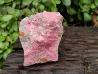 Natural Rhodonite Cobbed Specimens x 4 From Rhusinga, Zimbabwe