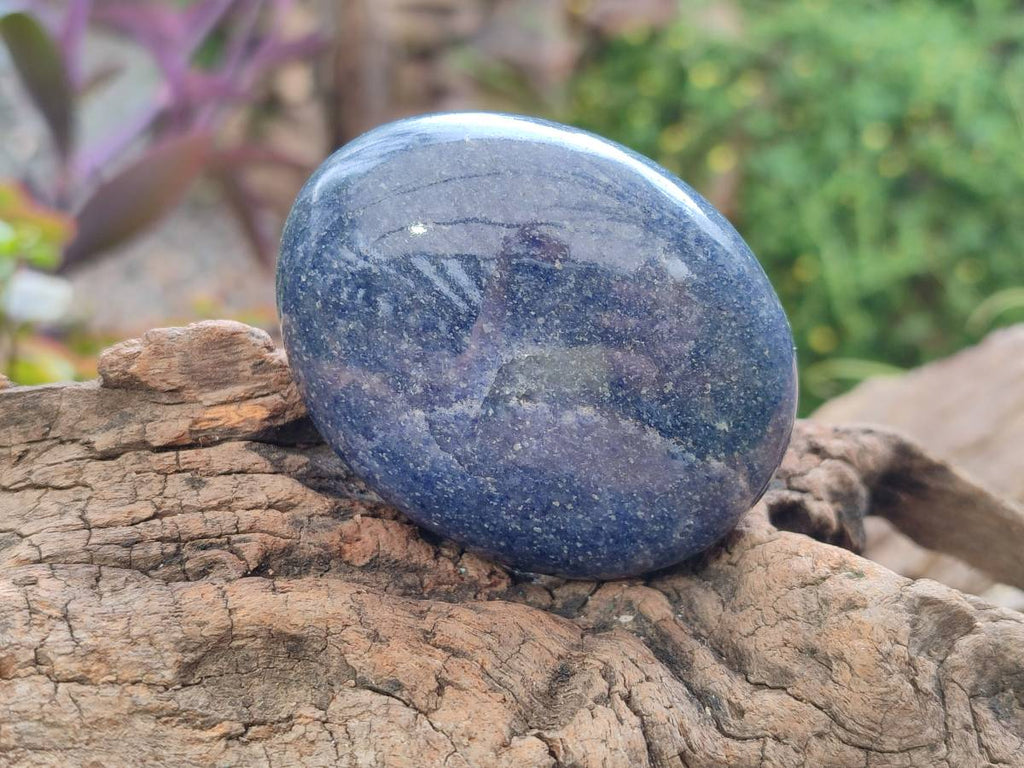 Polished Lazulite Galets x 12 From Madagascar - Toprock Gemstones and Minerals 