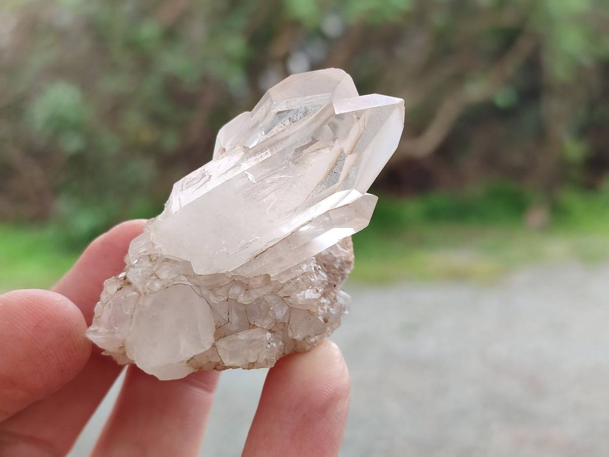 Natural Mixed Quartz Crystal Clusters x 35 From Madagascar - Toprock Gemstones and Minerals 