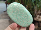 Polished Amazonite Palm Stones x 9 From Zimbabwe - Toprock Gemstones and Minerals 