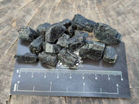 Natural Alluvial Schorl Black Tourmaline Crystals x 2.65 Kg Lot From Zimbabwe