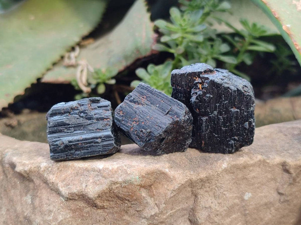 Natural Alluvial Schorl Black Tourmaline Crystals x 2.65 Kg Lot From Zimbabwe - Toprock Gemstones and Minerals 