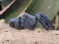 Natural Alluvial Schorl Black Tourmaline Crystals x 2.65 Kg Lot From Zimbabwe