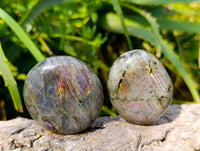 Polished Labradorite Galets x 24 From Tulear, Madagascar