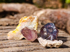 Natural Window Amethyst Crystals x 20 From Chiredzi, Zimbabwe - Toprock Gemstones and Minerals 