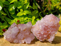 Natural Amethyst Spirit Quartz Clusters x 6 From Boekenhouthoek, South Africa