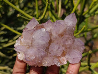 Natural Amethyst Spirit Quartz Clusters x 6 From Boekenhouthoek, South Africa