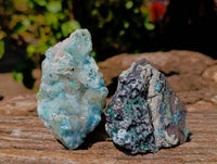 Natural Drusy Coated Malacolla On Dolomite Specimens x 6 From Congo