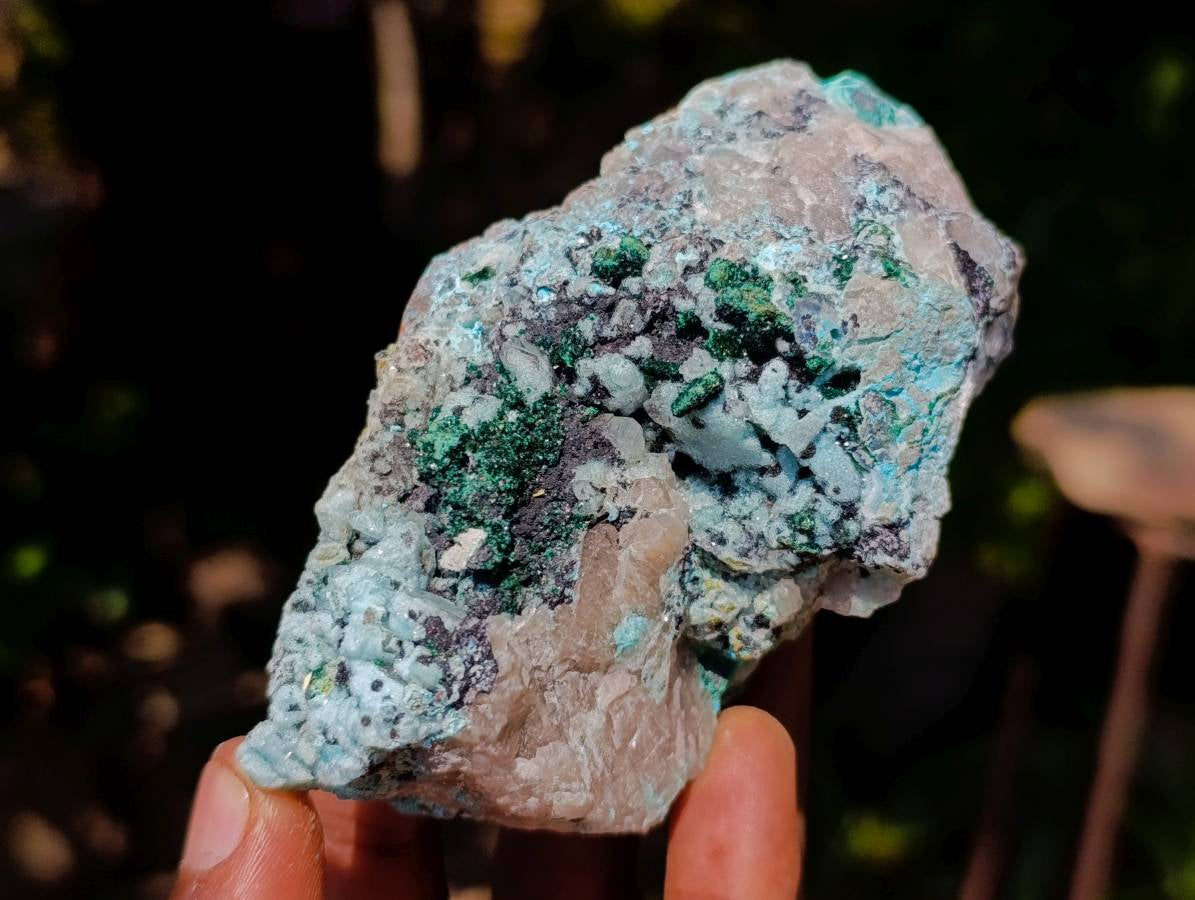Natural Drusy Coated Malacolla On Dolomite Specimens x 6 From Congo - Toprock Gemstones and Minerals 