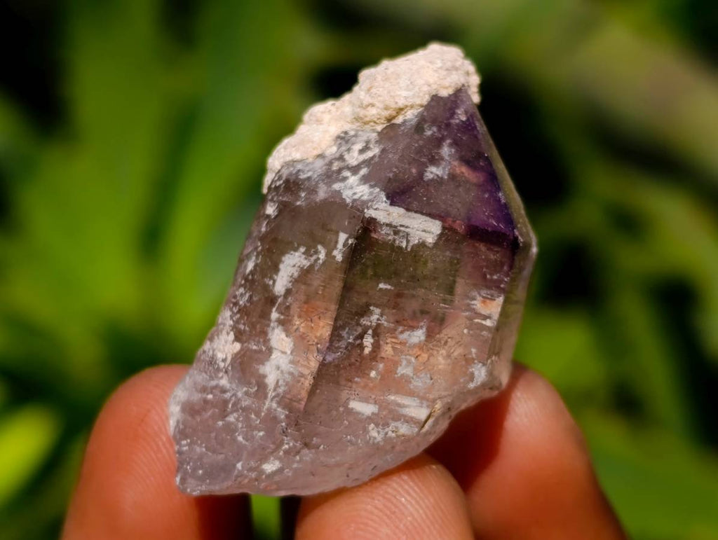 Natural Mix of Smokey, Clear and Amethyst Quartz Crystals x 35 From Brandberg, Namibia - Toprock Gemstones and Minerals 