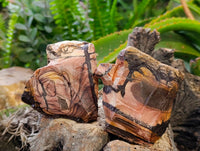 Natural Nguni Jasper Cobbed Specimens x 12 From N.Cape,  South Africa