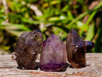 Natural Window Amethyst Crystals x 35 From Chiredzi, Zimbabwe - Toprock Gemstones and Minerals 